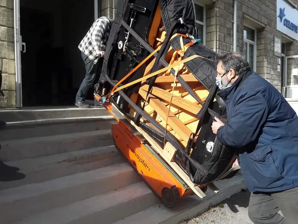 Transport de piano à Château-Thierry